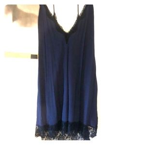 Reformation lace slip dress